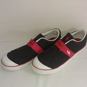 Polo Ralph Lauren Slip On Stringless Sneakers